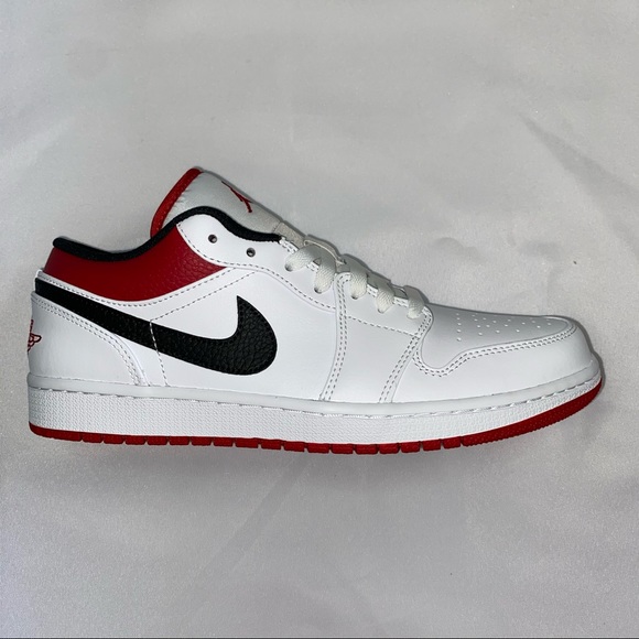 Jordan Other - Nike Air Jordan 1 Low Men’s University Red White